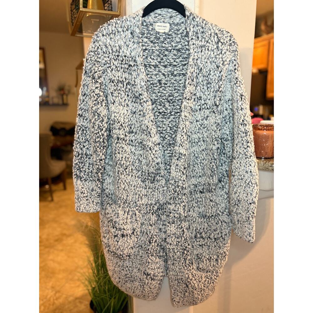 Stitch Fix Emory Park Charlize Cardigan Gray / White Large Oversized